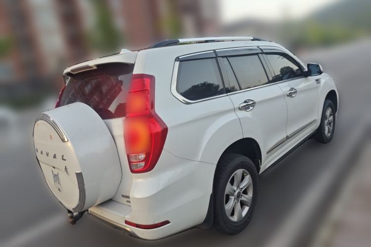 Used Haval H9 2017 2.0T Gasoline 4x4 Luxury 7-Seater Rear Right 45 Deg