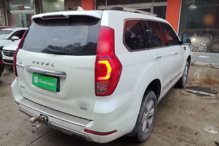 Used Haval H9 2017 2.0T Gasoline 4x4 Luxury 7-Seater Rear Right 45 Deg