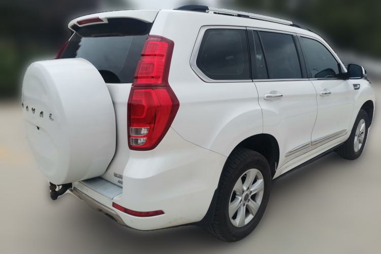 Used Haval H9 2017 2.0T Gasoline 4x4 Luxury 7-Seater Rear Right 45 Deg