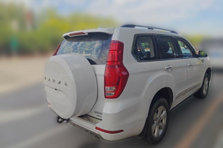 Used Haval H9 2017 2.0T Gasoline 4x4 Luxury 7-Seater Rear Right 45 Deg