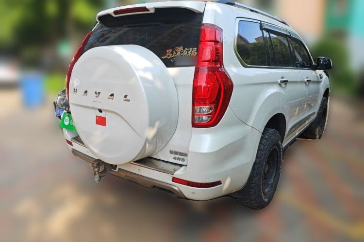 Used Haval H9 2017 2.0T Gasoline 4x4 Luxury 7-Seater Rear Right 45 Deg