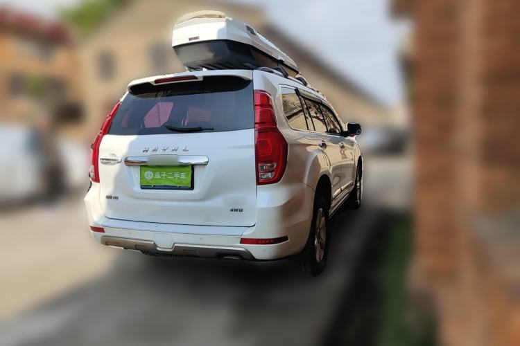 Used Haval H9 2017 2.0T Gasoline 4x4 Luxury 7-Seater Rear Right 45 Deg