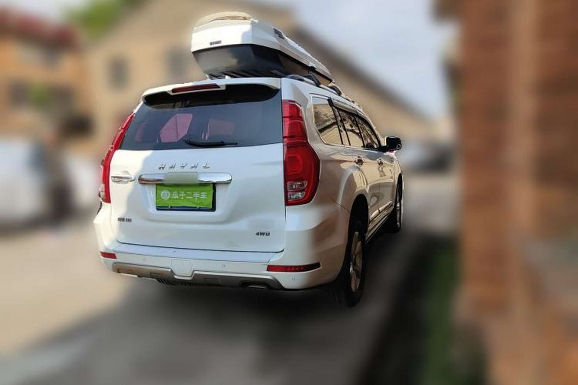Used Haval H9 2017 2.0T Gasoline 4x4 Luxury 7-Seater Rear Right 45 Deg