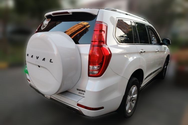 Used Haval H9 2017 2.0T Gasoline 4x4 Luxury 7-Seater Rear Right 45 Deg