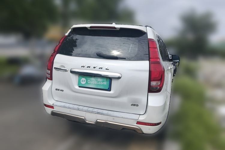 Used Haval H9 2017 2.0T Gasoline 4x4 Luxury 7-Seater Rear Right 45 Deg