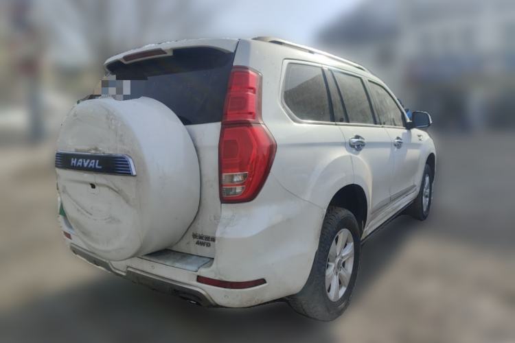 Used Haval H9 2017 2.0T Gasoline 4x4 Prestige Model 7 Seats Rear Right 45 Deg