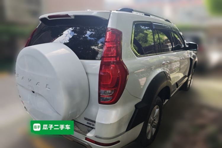 Used Haval H9 2017 2.0T Gasoline 4x4 Premium 5-Seater Rear Right 45 Deg