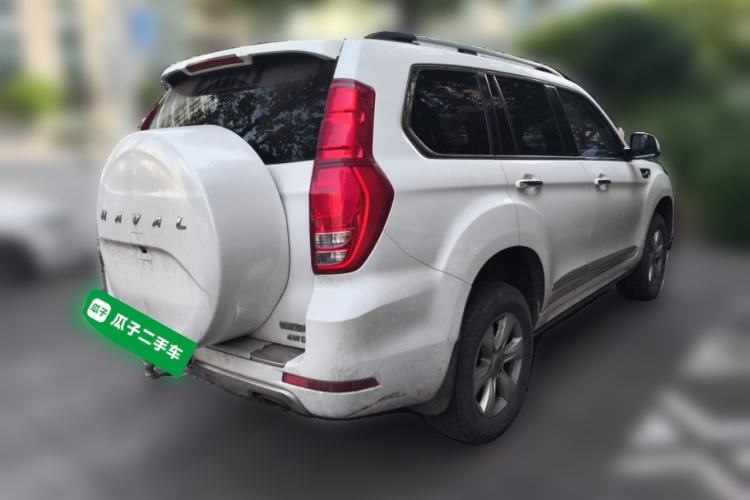 Used Haval H9 2017 2.0T Gasoline 4x4 Premium 5-Seater Rear Right 45 Deg