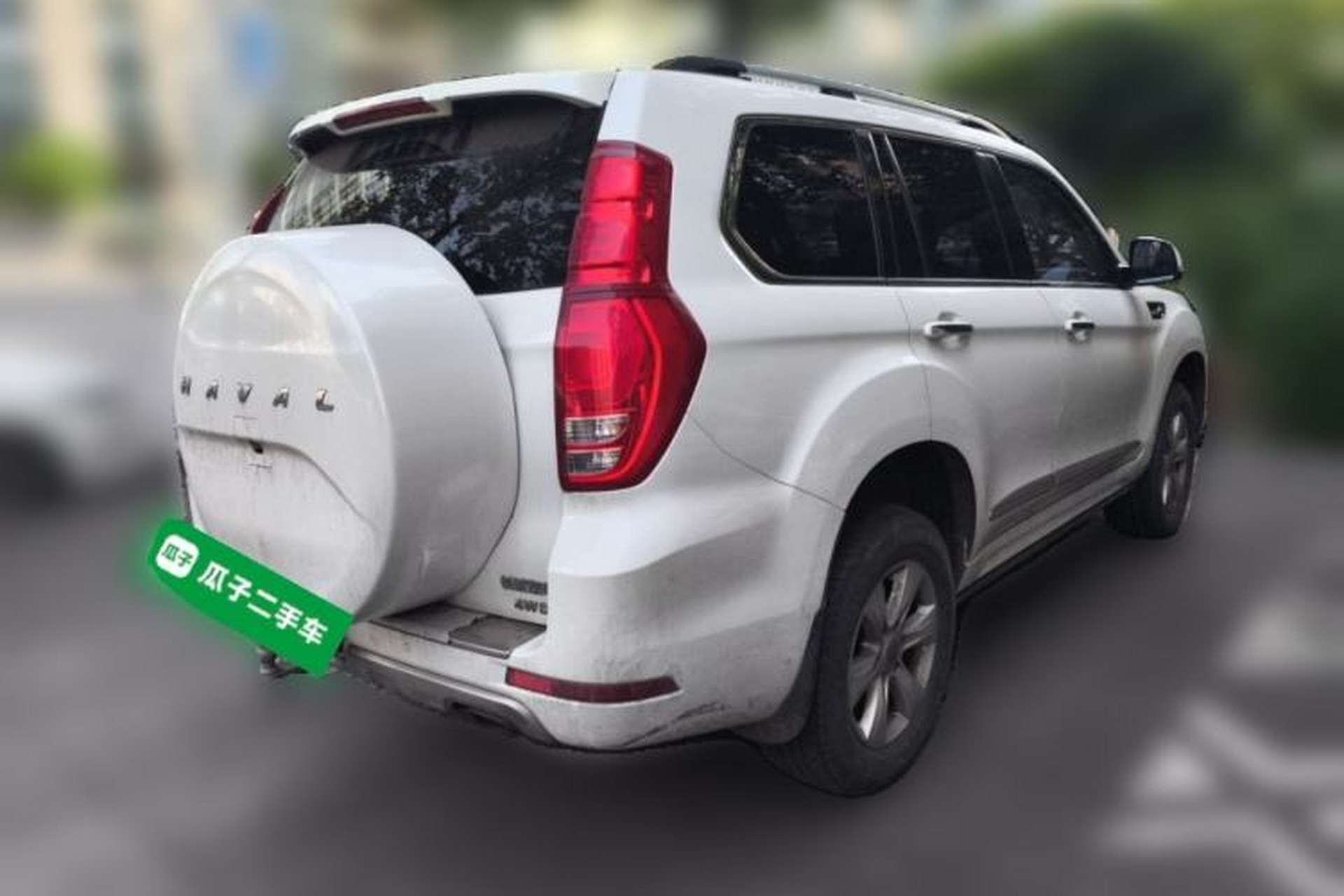 Used Haval H9 2017 2.0T Gasoline 4x4 Premium 5-Seater Rear Right 45 Deg