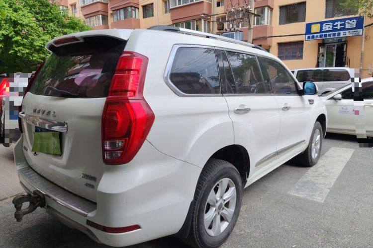 Used Haval H9 2017 2.0T Gasoline 4x4 Luxury 7-Seater Rear Right 45 Deg