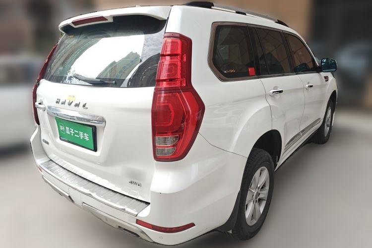Used Haval H9 2017 2.0T Gasoline 4x4 Luxury 7-Seater Rear Right 45 Deg