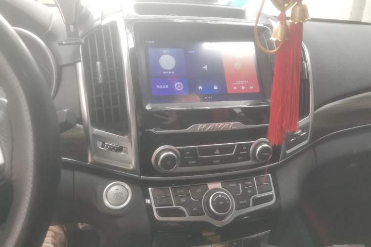 Used Haval H9 2020 2.0T Gasoline 4x4 Elite Version 5 Seats Audio And AC Panel