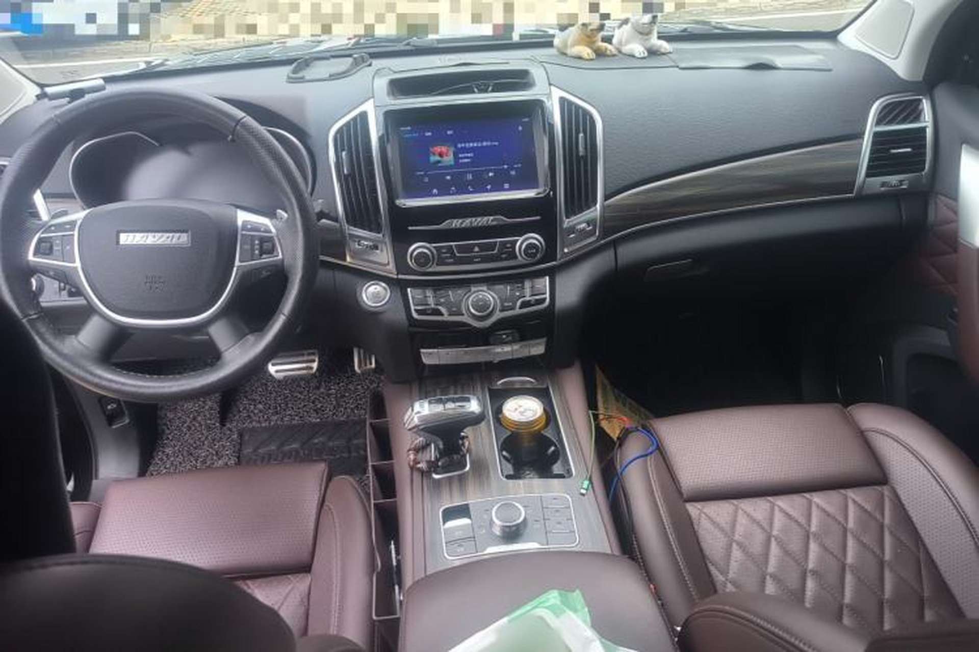 Used Haval H9 2020 2.0T Gasoline 4x4 Luxury 7-Seater Center Console