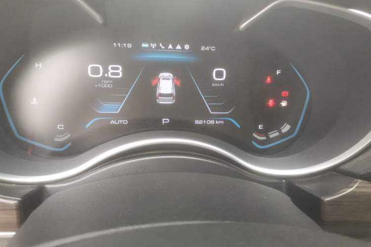 Used Haval H9 2020 2.0T Gasoline 4x4 Elite Version 5 Seats Odometer Close Up