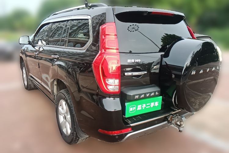Used Haval H9 2020 2.0T Gasoline 4WD Premium Edition 5 Seats Rear Left 45 Deg