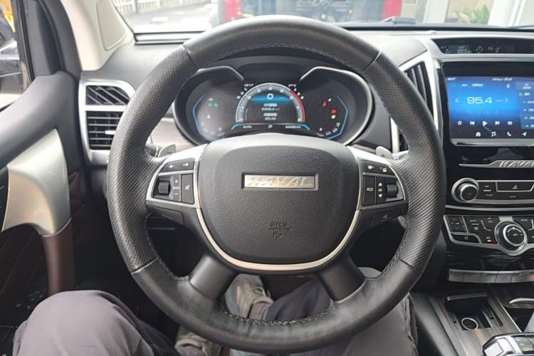 Used Haval H9 2020 2.0T Gasoline 4WD Premium Edition 5 Seats Steering Wheel