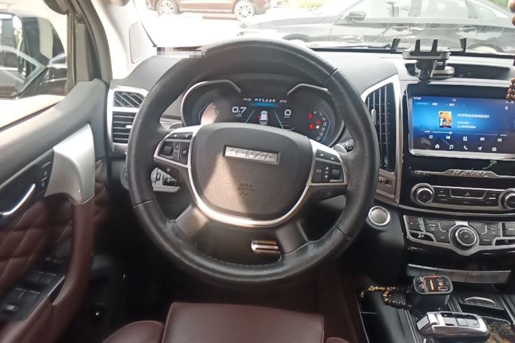 Used Haval H9 2020 2.0T Gasoline 4WD Premium Edition 5 Seats Steering Wheel