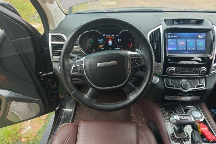 Used Haval H9 2020 2.0T Gasoline 4WD Premium Edition 5 Seats Steering Wheel