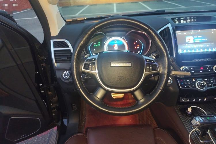 Used Haval H9 2020 2.0T Gasoline 4WD Premium Edition 5 Seats Steering Wheel
