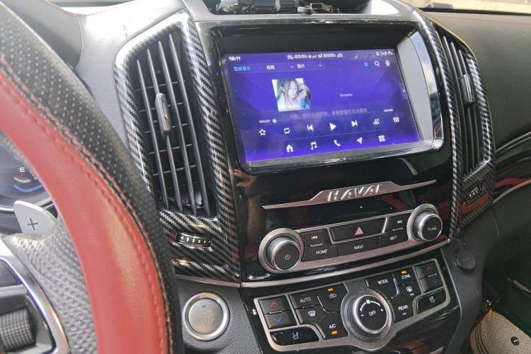Used Haval H9 2020 2.0T Lorinser Polestar Edition Audio And AC Panel