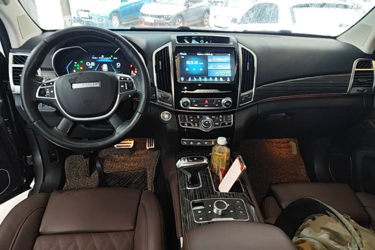 Used Haval H9 2020 2.0T Gasoline 4WD Premium Edition 5 Seats Center Console