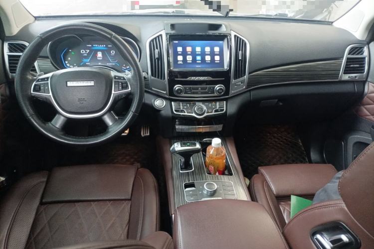 Used Haval H9 2020 2.0T Gasoline 4WD Premium Edition 5 Seats Center Console