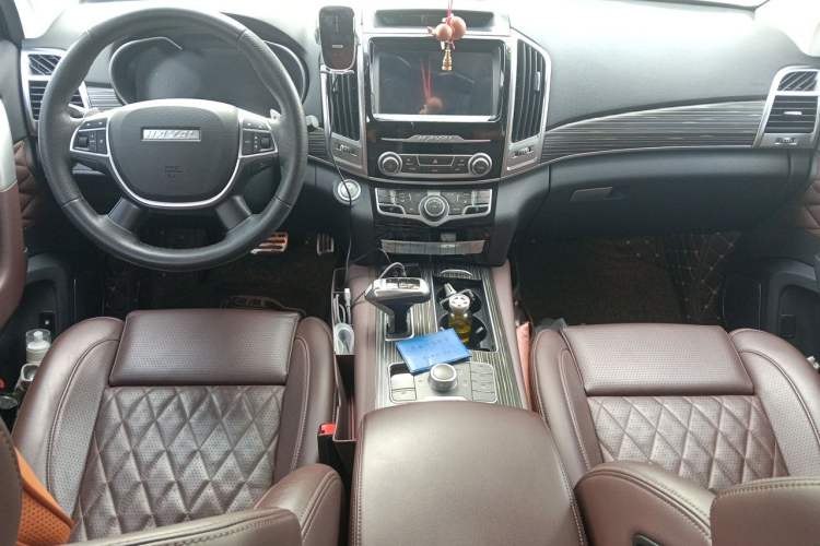 Used Haval H9 2020 2.0T Gasoline 4WD Premium Edition 5 Seats Center Console