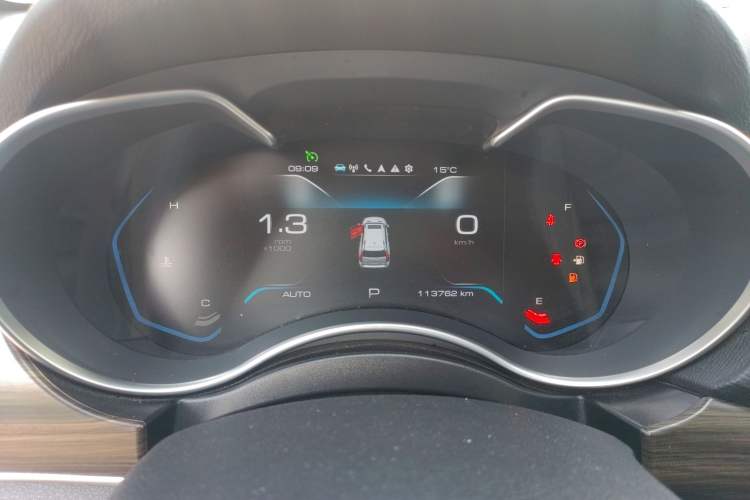 Used Haval H9 2020 2.0T Gasoline 4x4 Elite Version 5 Seats Instrument Cluster