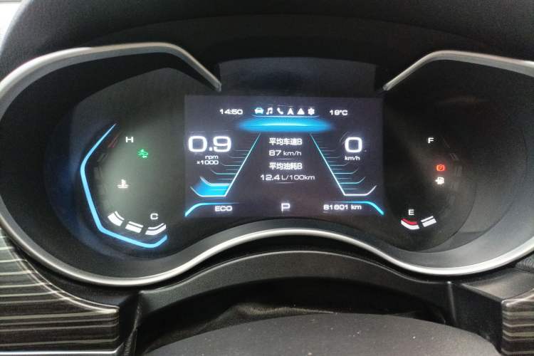 Used Haval H9 2020 2.0T Gasoline 4WD Premium Edition 5 Seats Instrument Cluster