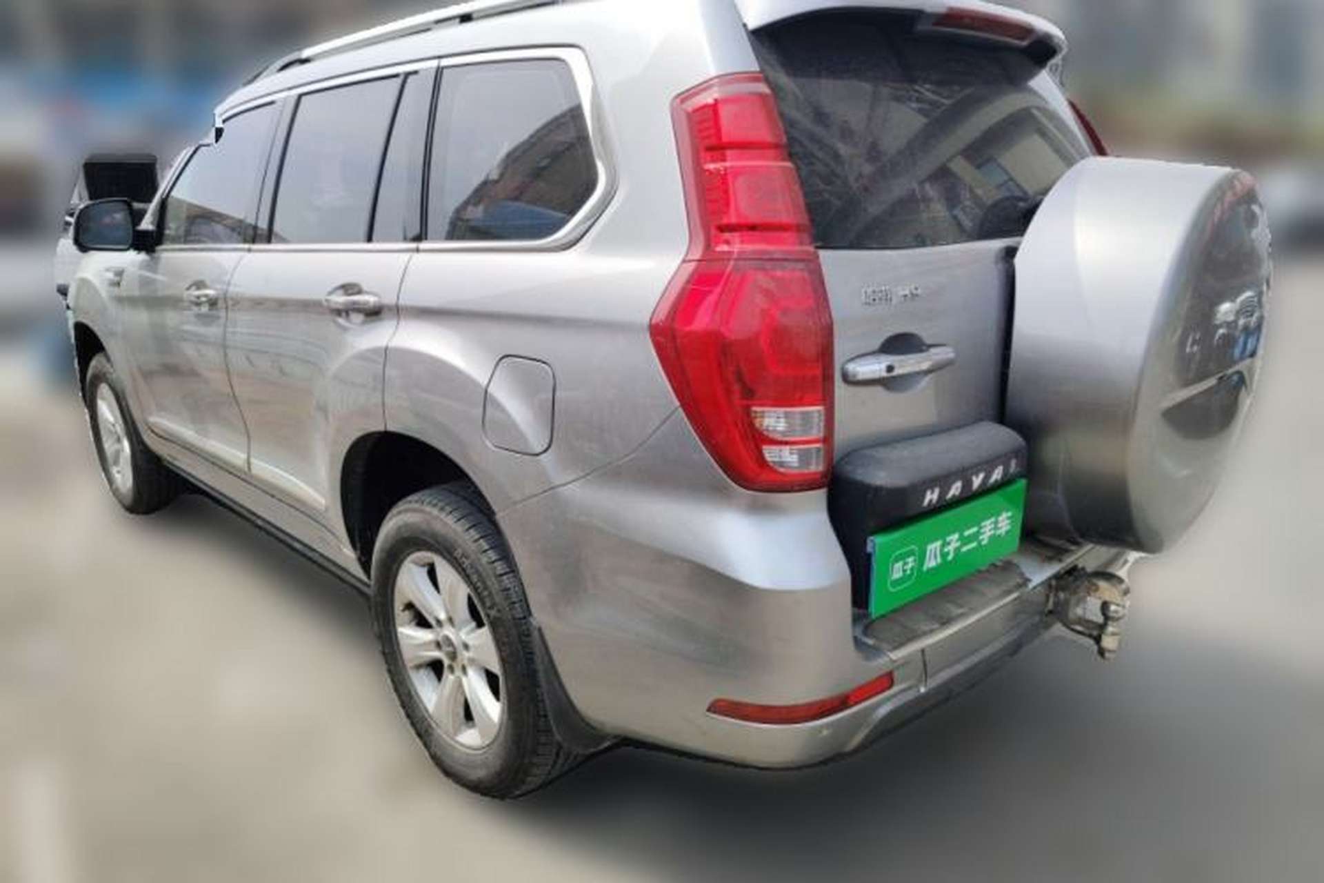 Used Haval H9 2020 2.0T Gasoline 4x4 Luxury 7-Seater Rear Left 45 Deg