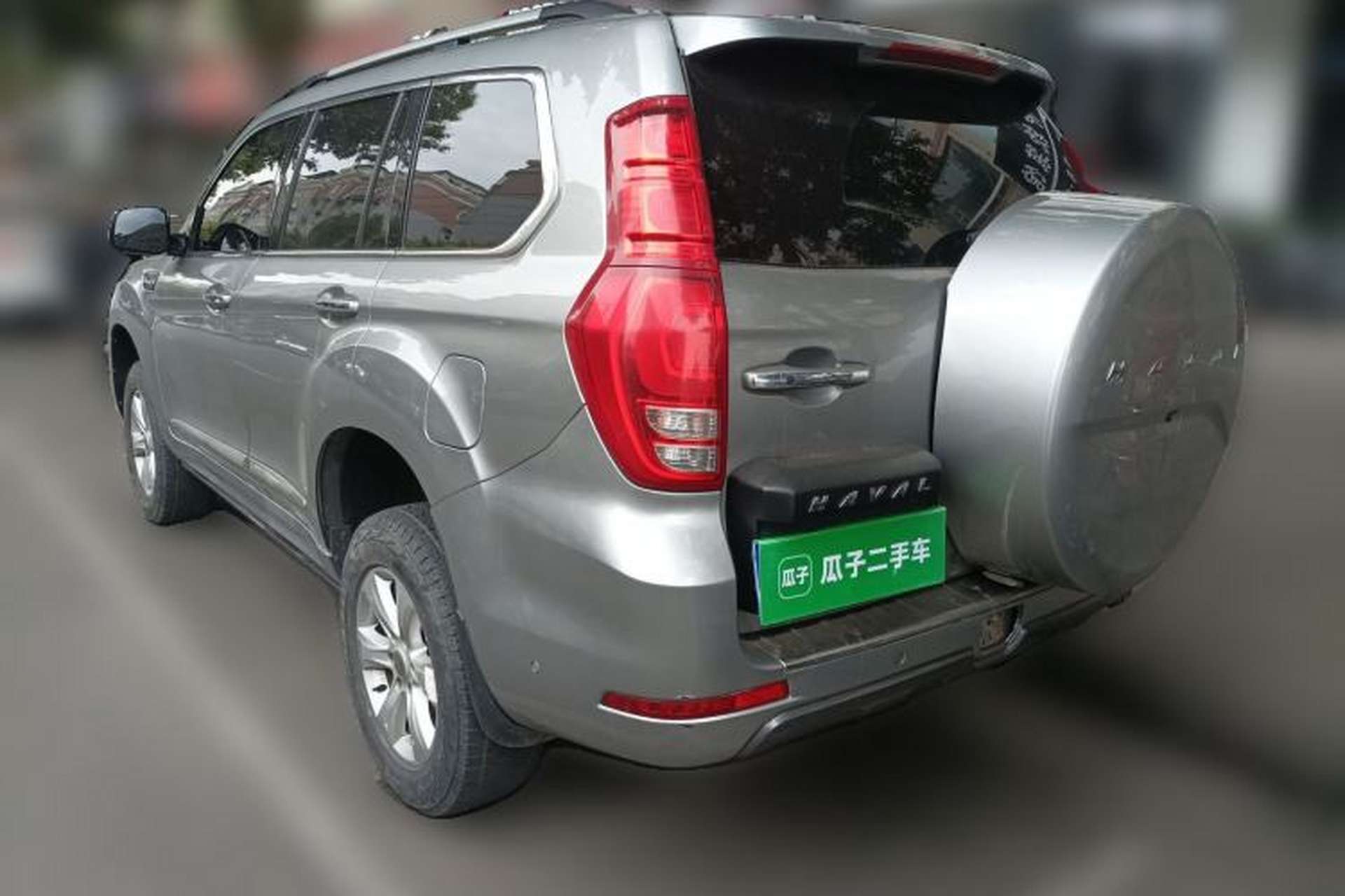 Used Haval H9 2020 2.0T Gasoline 4WD Premium Edition 5 Seats Rear Left 45 Deg