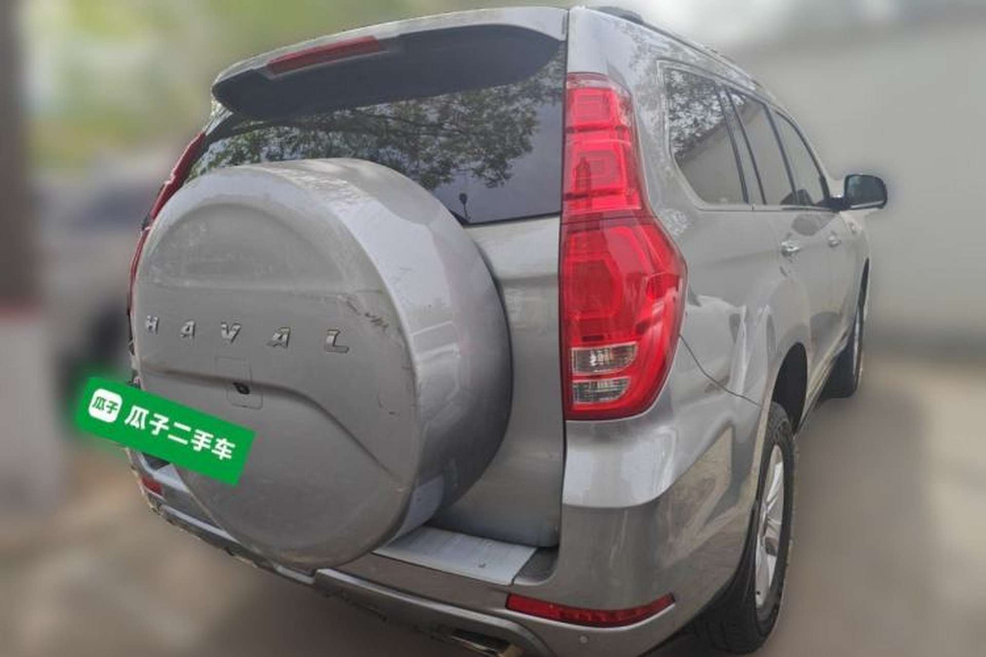 Used Haval H9 2020 2.0T Gasoline 4WD Premium Edition 5 Seats Rear Right 45 Deg
