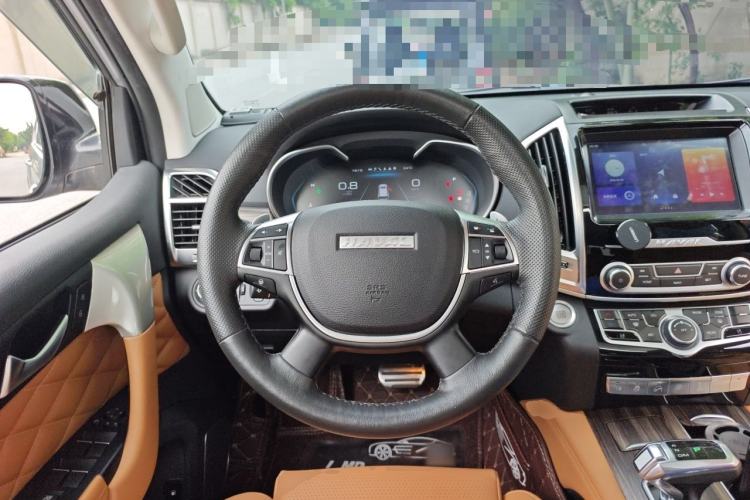 Used Haval H9 2020 2.0T Gasoline 4WD Premium Edition 5 Seats Steering Wheel