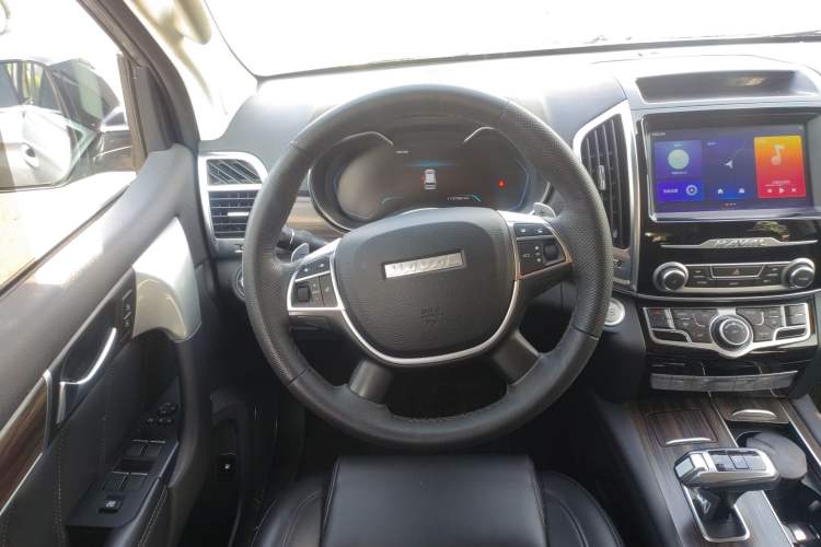 Used Haval H9 2020 2.0T Gasoline 4x4 Elite Version 5 Seats Steering Wheel