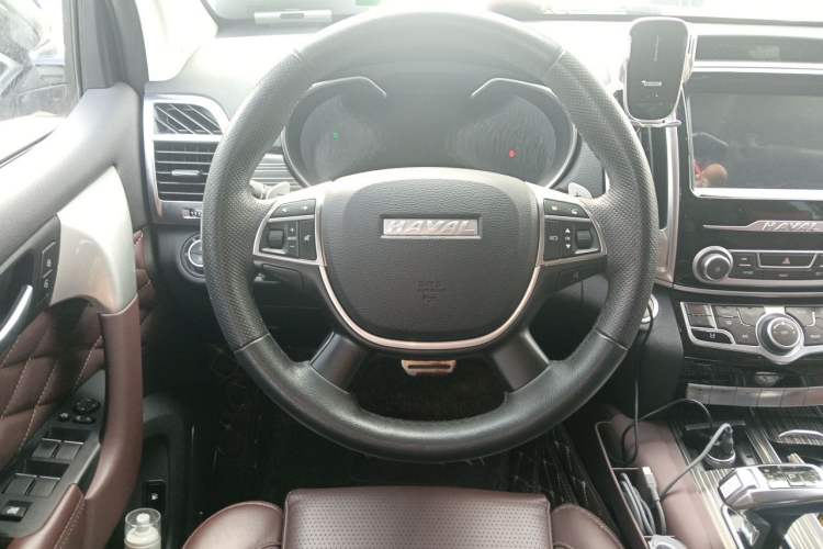 Used Haval H9 2020 2.0T Gasoline 4WD Premium Edition 5 Seats Steering Wheel