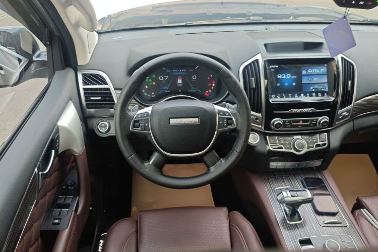 Used Haval H9 2020 2.0T Gasoline 4WD Premium Edition 5 Seats Steering Wheel