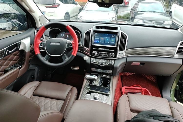 Used Haval H9 2020 2.0T Gasoline 4x4 Comfort Edition 7 Seats Center Console