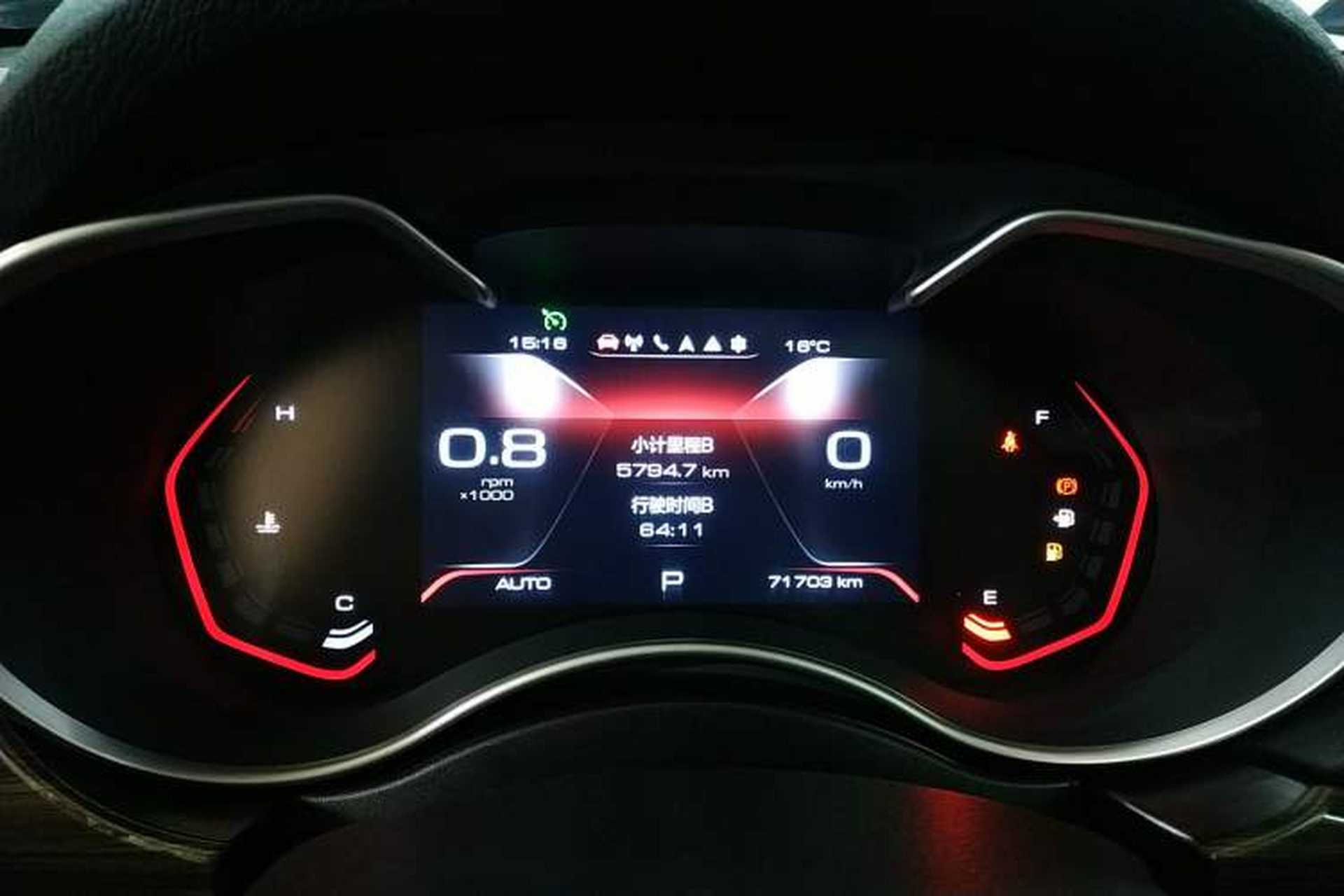 Used Haval H9 2020 2.0T Gasoline 4WD Smart Enjoyment Version 5 Seats Instrument Cluster