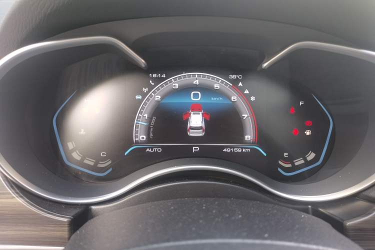Used Haval H9 2020 2.0T Gasoline 4WD Premium Edition 5 Seats Instrument Cluster