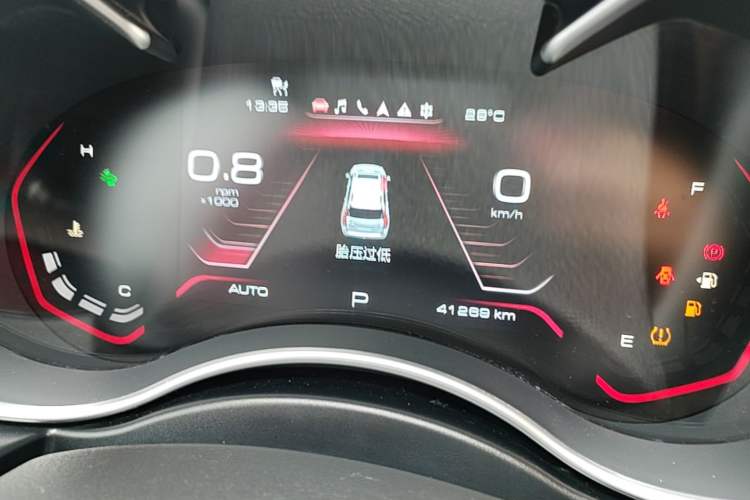 Used Haval H9 2020 2.0T Gasoline 4x4 Comfort Edition 7 Seats Instrument Cluster