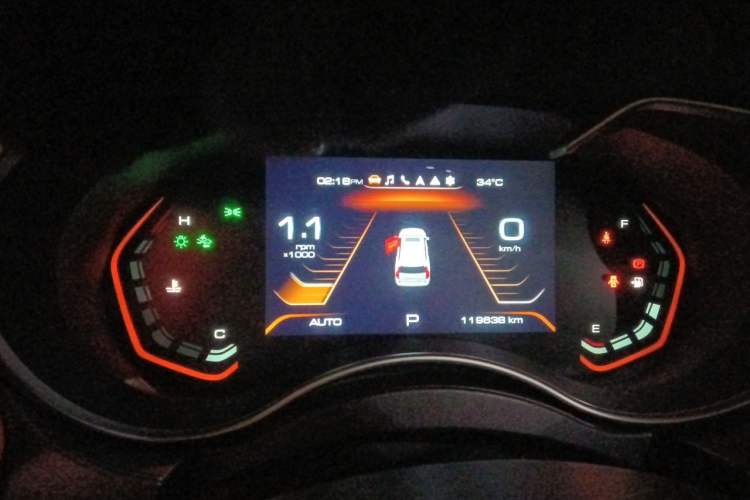 Used Haval H9 2020 2.0T Gasoline 4WD Premium Edition 5 Seats Instrument Cluster