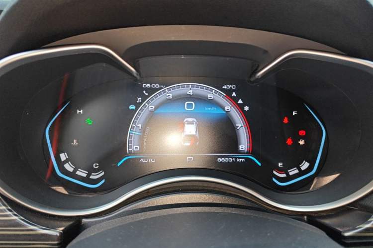 Used Haval H9 2020 2.0T Gasoline 4WD Premium Edition 5 Seats Instrument Cluster