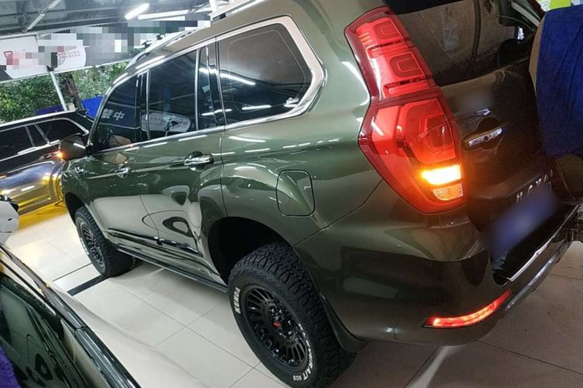 Used Haval H9 2020 2.0T Gasoline 4WD Smart Enjoyment Version 5 Seats Left Side