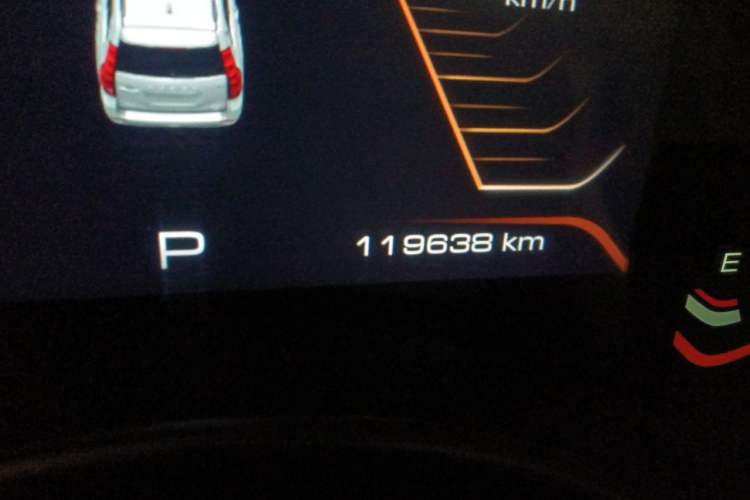 Used Haval H9 2020 2.0T Gasoline 4WD Premium Edition 5 Seats Odometer Close Up