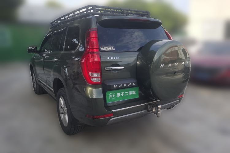Used Haval H9 2020 2.0T Gasoline 4WD Premium Edition 5 Seats Rear Left 45 Deg