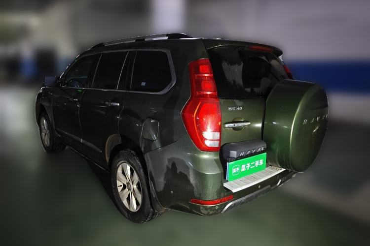 Used Haval H9 2020 2.0T Gasoline 4x4 Luxury 7-Seater Rear Left 45 Deg