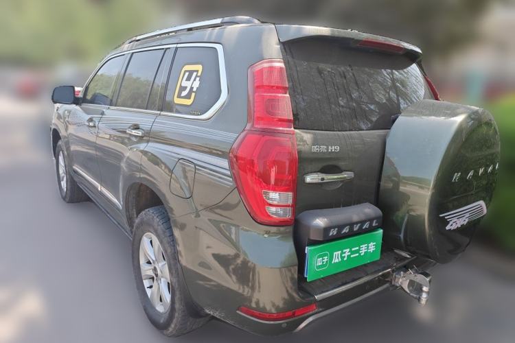 Used Haval H9 2020 2.0T Gasoline 4WD Premium Edition 5 Seats Rear Left 45 Deg