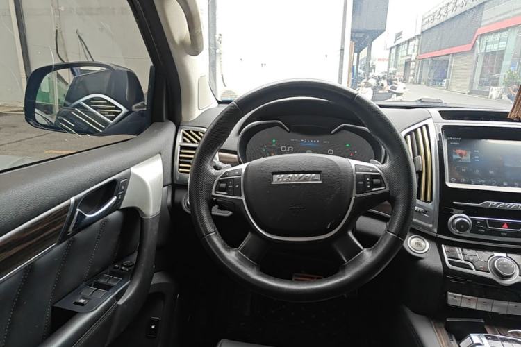 Used Haval H9 2020 2.0T Gasoline 4x4 Elite Version 5 Seats Steering Wheel