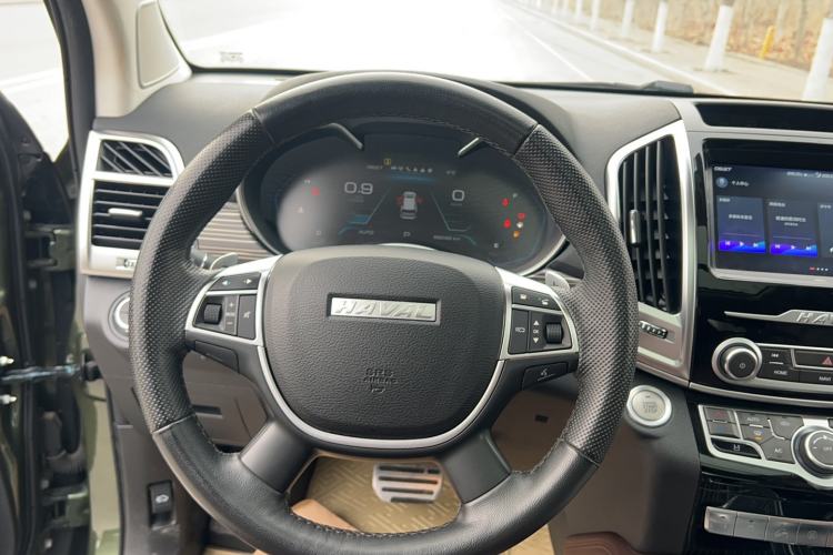 Used Haval H9 2020 2.0T Gasoline 4WD Premium Edition 5 Seats Steering Wheel