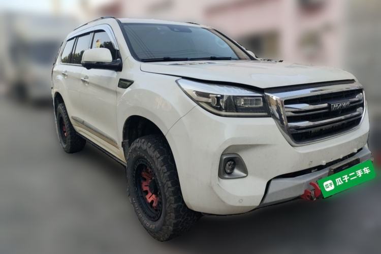 Used Haval H9 2020 2.0T Gasoline 4WD Premium Edition 5 Seats Front Right 45 Deg